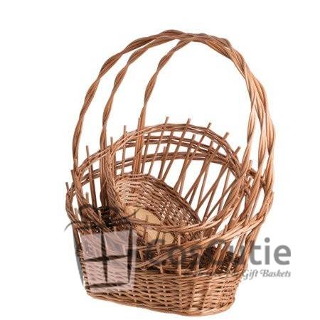 Cosulet din Rachita pentru Flori si Cadouri - 35 cm