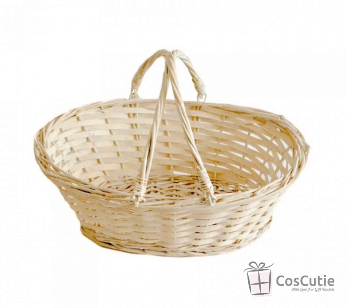 Cos cadou ratan, 45x35x16cm