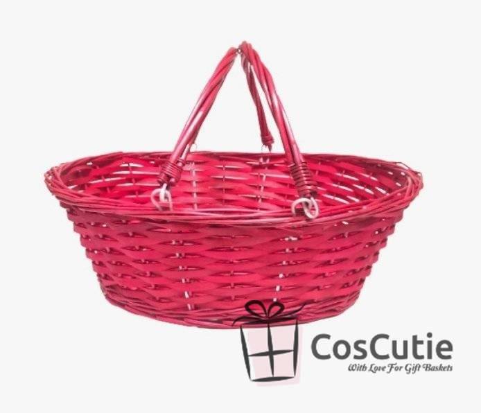 Cos cadou ratan, 45x35x16cm
