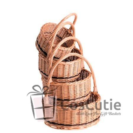 Cos cadou rotund 24x10x30cm