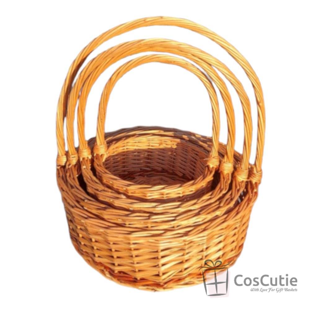 Cos cadou rotund 35x12x36cm