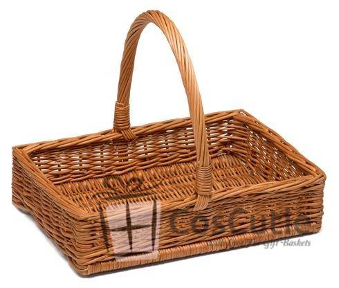 Cos dreptunghiular cu toarta, 44x32x10/30 cm