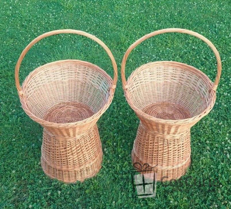 Cos Market cu maner, cosuri rachita mari pentru expunere produse, 105 cm