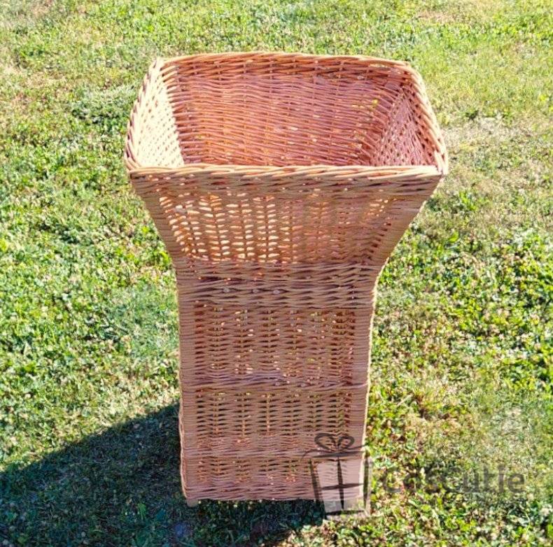 Cos din rachita pentru expunere produse in magazine, 72 cm