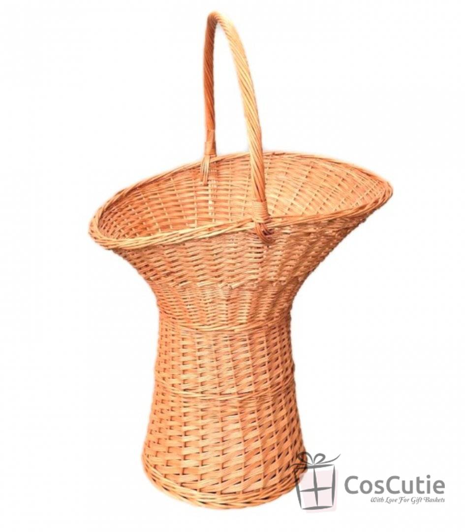 Cos Market cu maner, cosuri rachita mari pentru expunere produse, 105 cm
