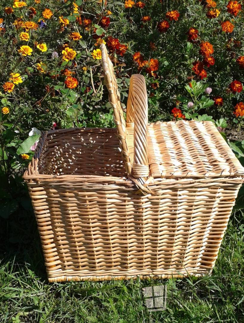 Cos rachita pentru picnic, model dreptunghiular 