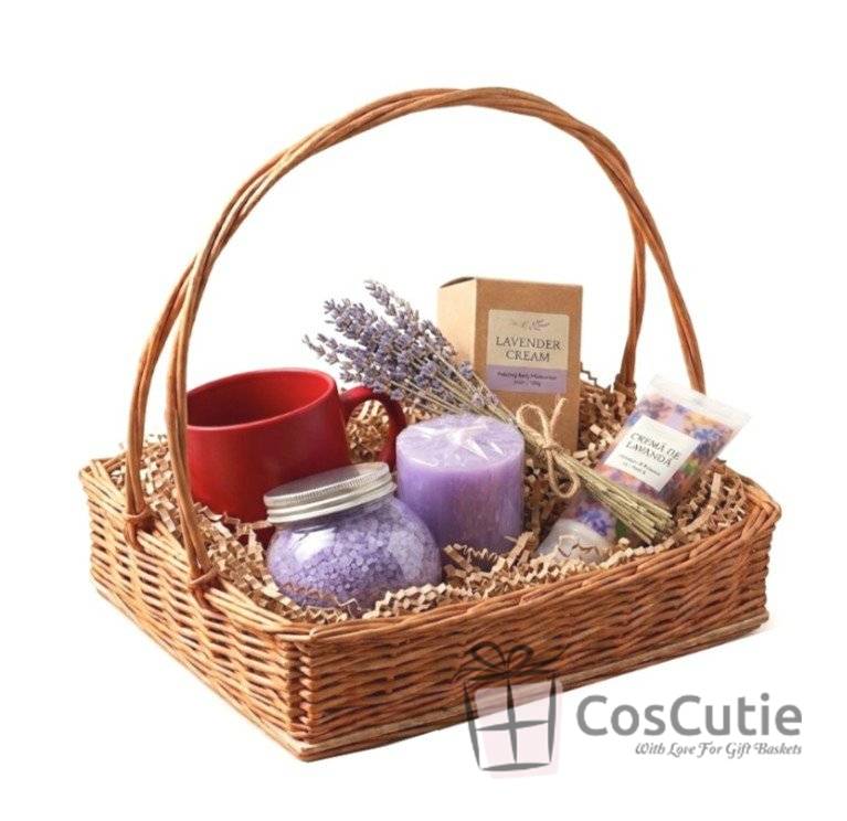 Cos rachita dreptunghiular pentru cadouri sau expunere produse, 30x20x8/30 cm