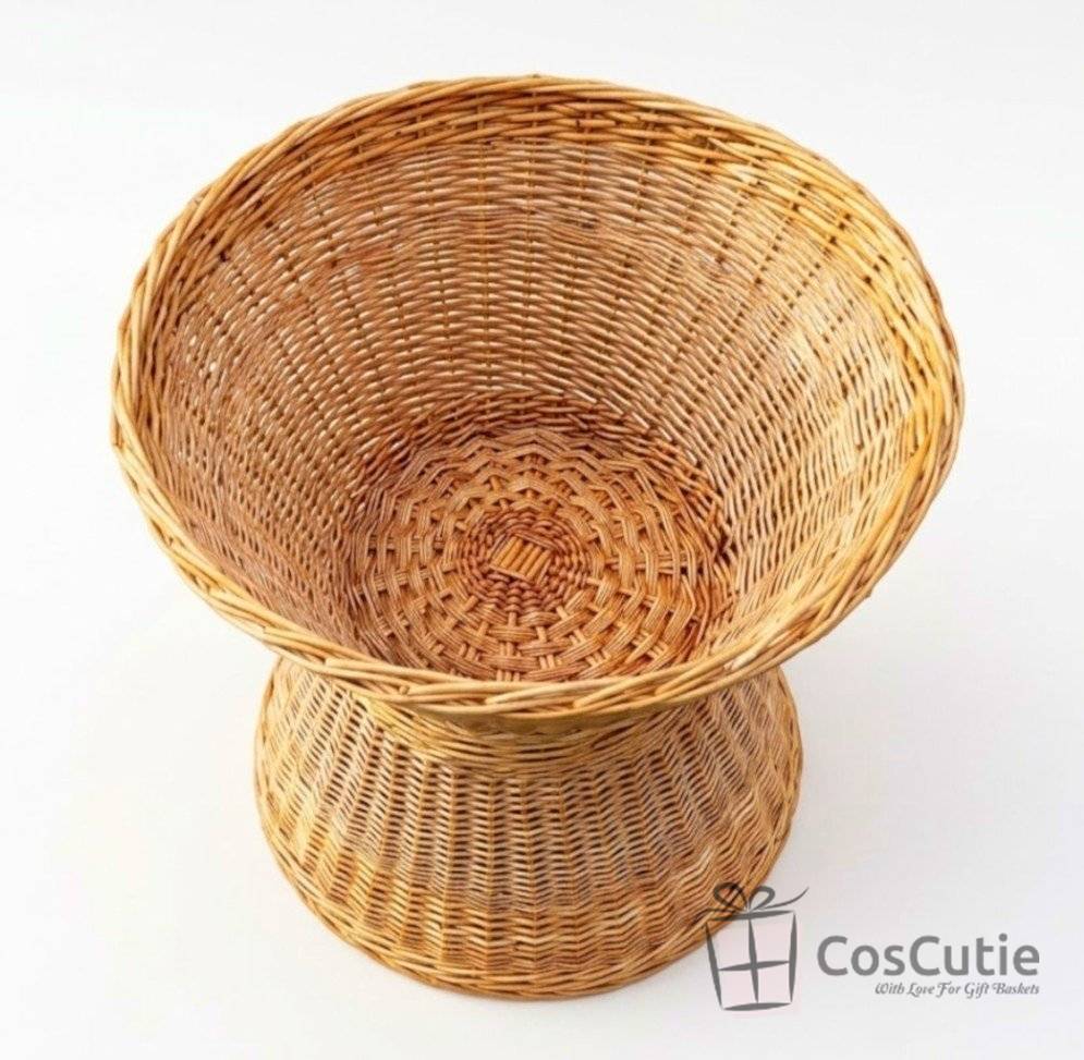 Cos rachita pentru expunere produse, forma clepsidra, 70 cm