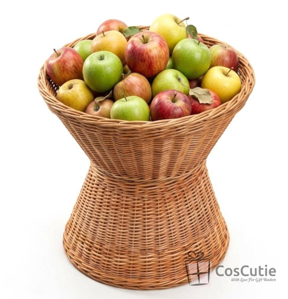 Cos rachita pentru expunere produse, forma clepsidra, 70 cm