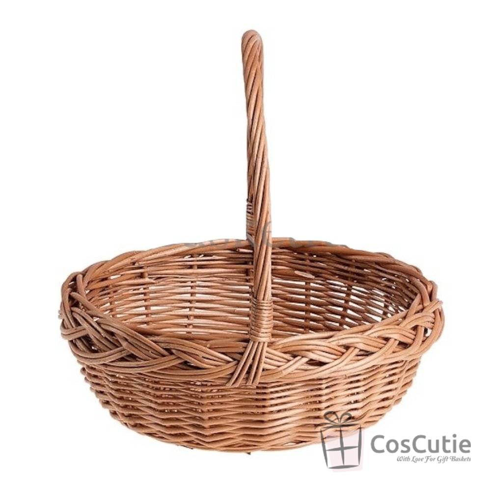 Cos cadou rachita rotund 45 cm
