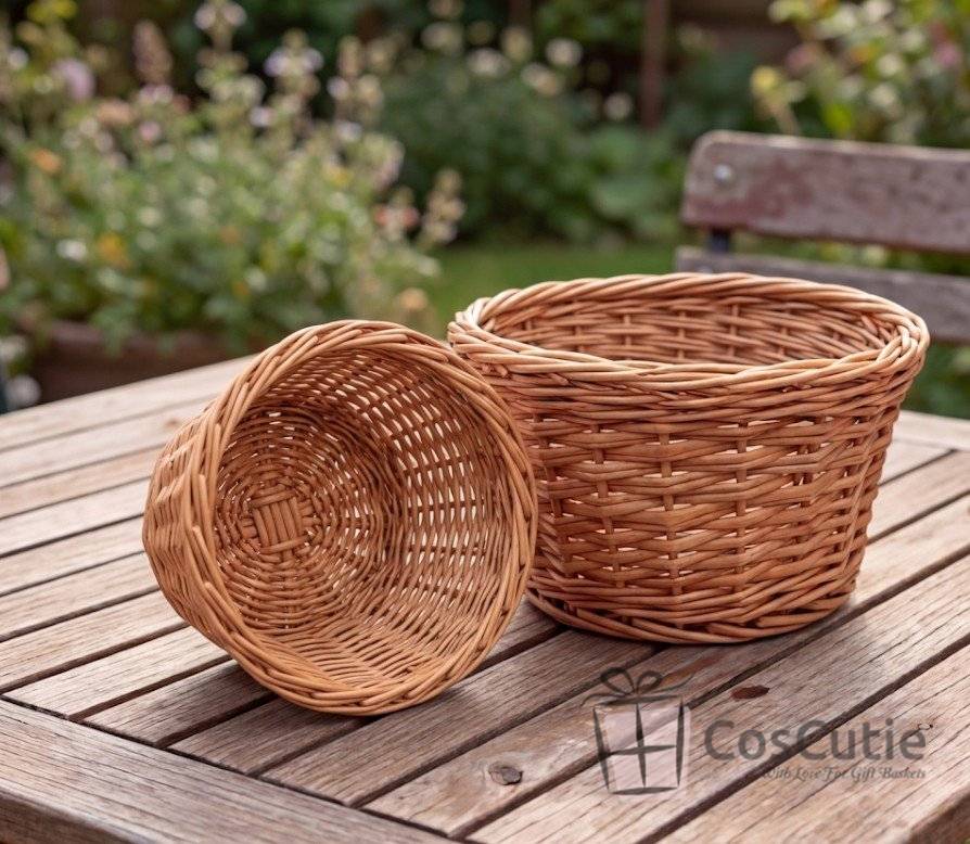 Cos rachita rotund mic, 20x14x10 cm