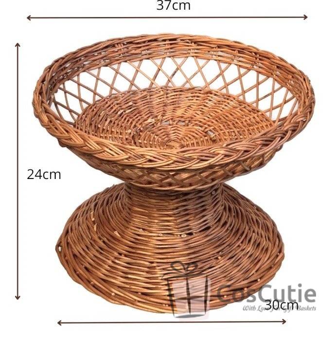 Cos rachita servire/expunere produse, 37x24cm