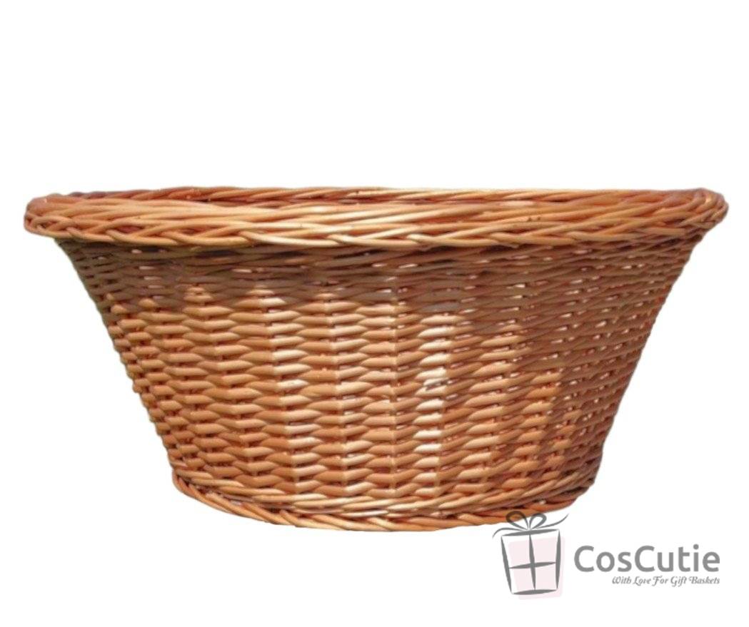 Cos rotund din rachita pentru expunere marfa si depozitare, 60x40x28 cm