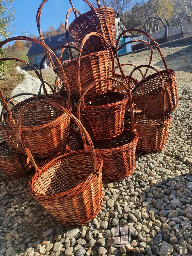 Cos rotund toarta inalta 30cm, Mahon