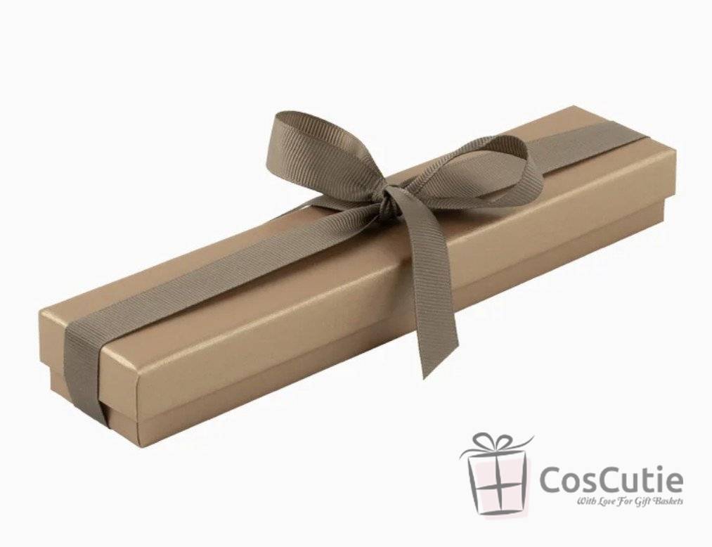 Cutie bijuterii bratari Soft touch cu ribbon, 23x5x3 cm