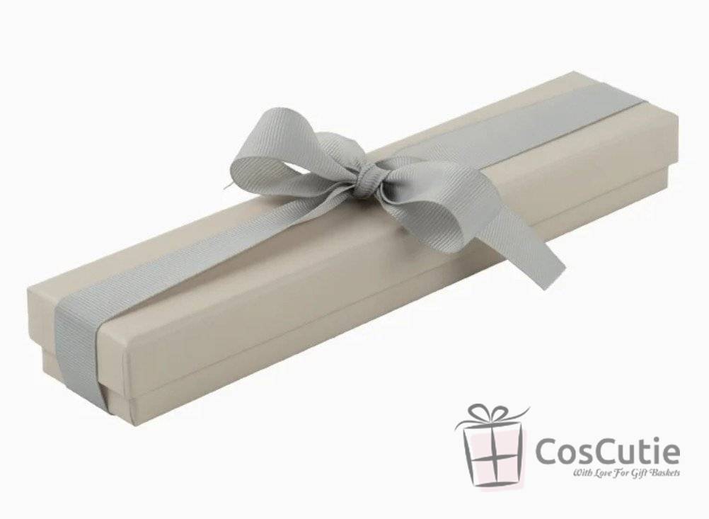 Cutie bijuterii bratari Soft touch cu ribbon, 23x5x3 cm