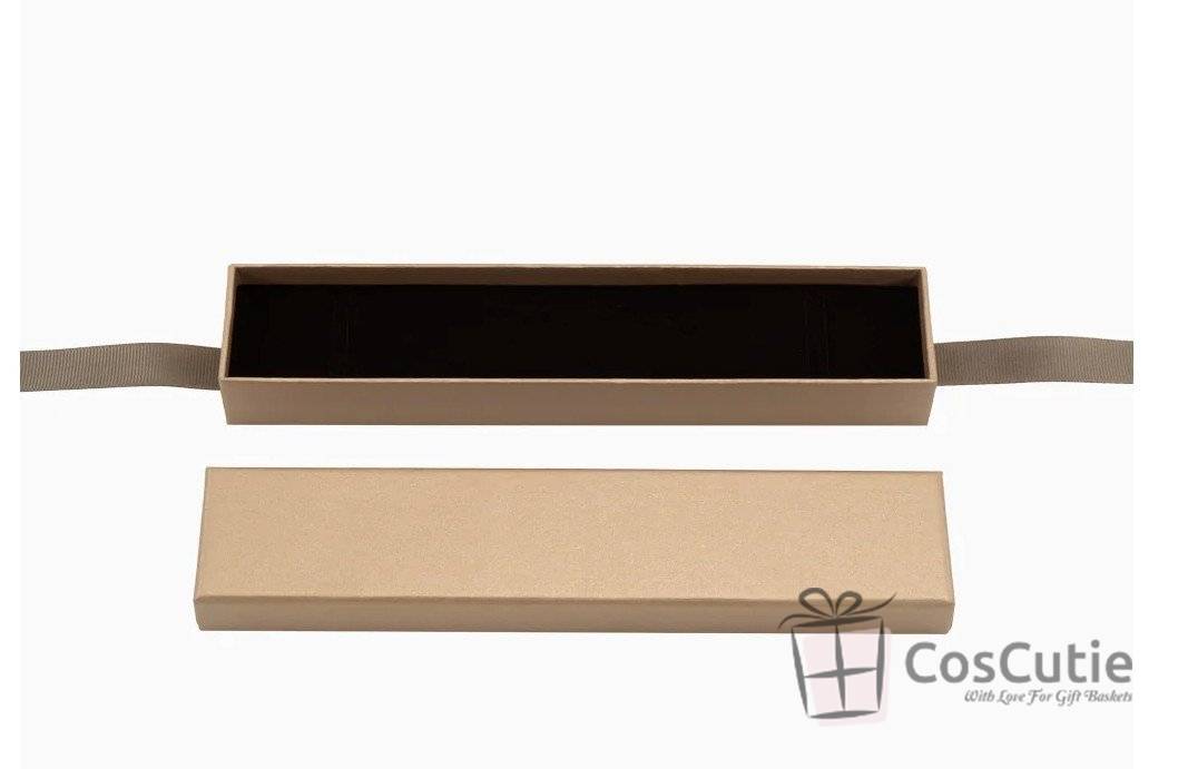Cutie bijuterii bratari Soft touch cu ribbon, 23x5x3 cm