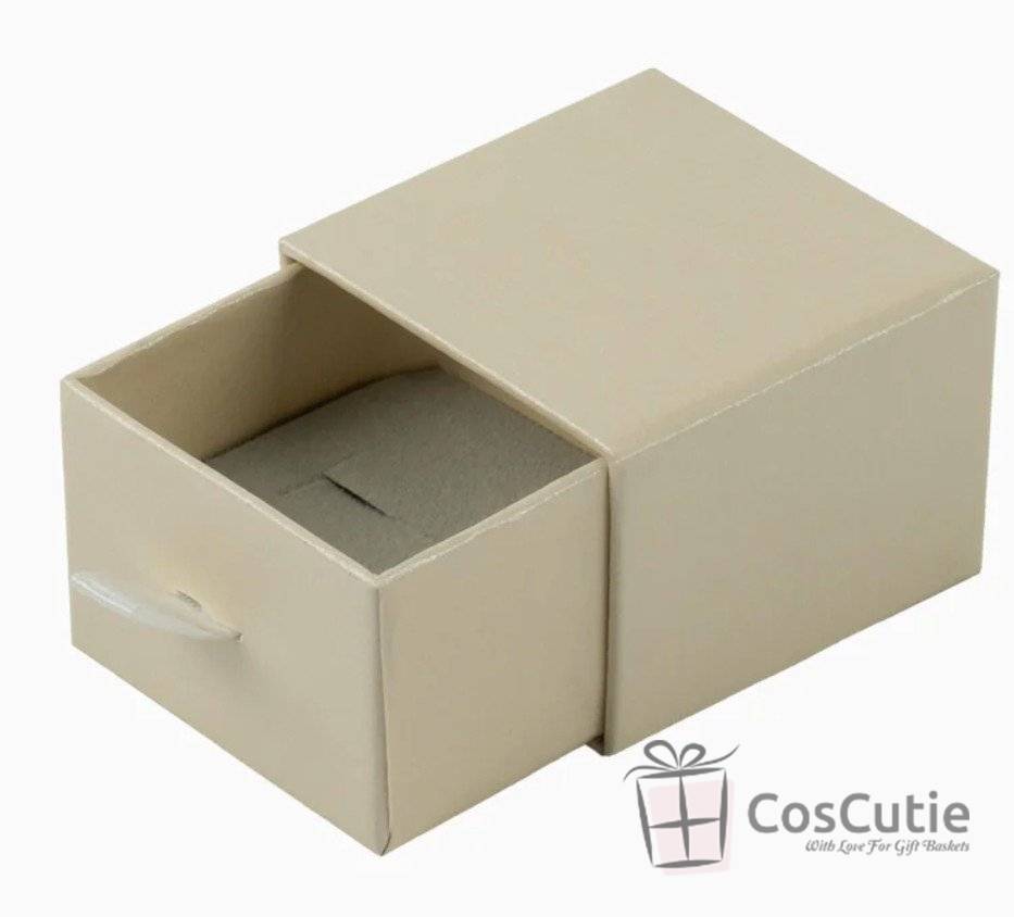 Cutie bijuterii cu sertar 5x5x3.8 cm