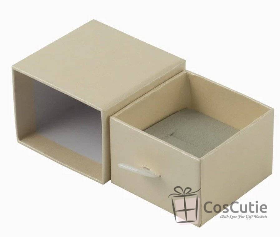 Cutie bijuterii cu sertar 5x5x3.8 cm