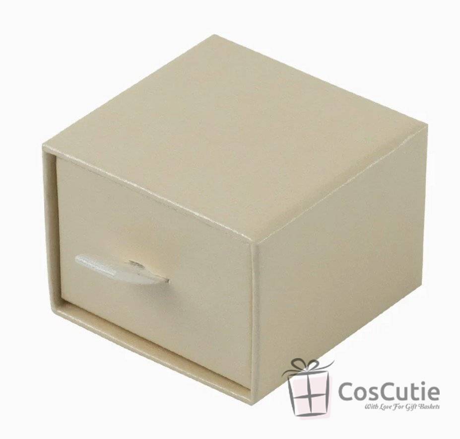 Cutie bijuterii cu sertar 5x5x3.8 cm
