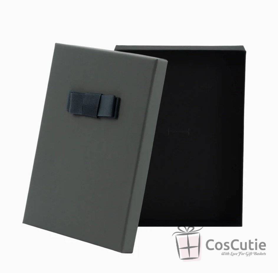 Cutie bijuterii Soft touch cu fundita 13x18x3.5 cm