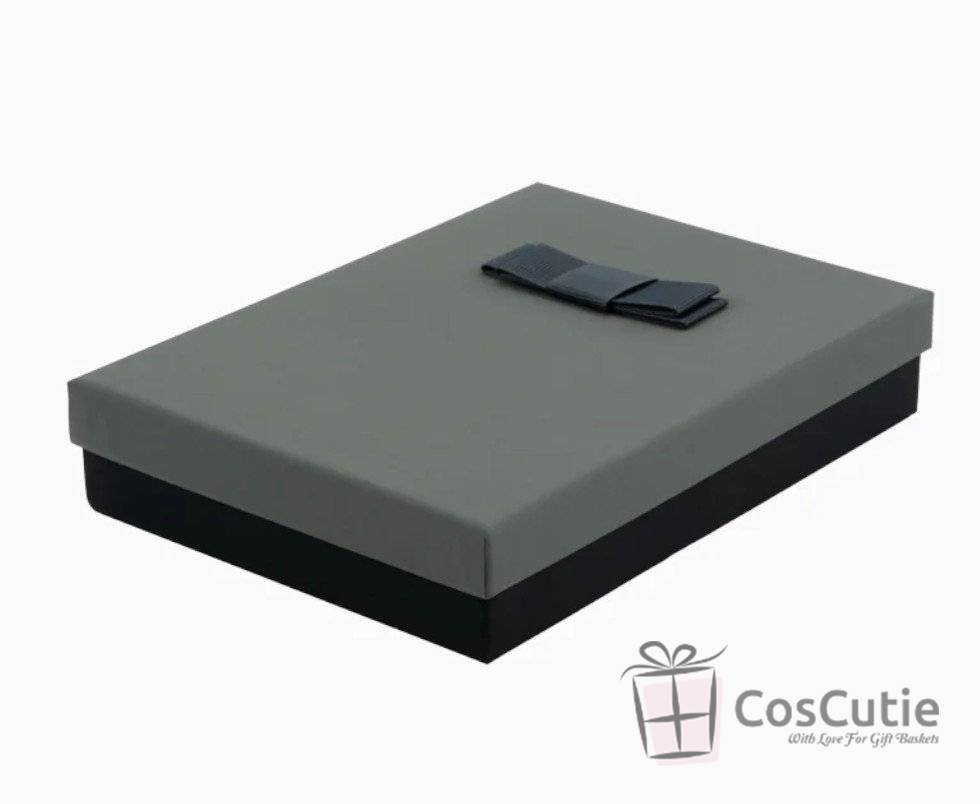 Cutie bijuterii Soft touch cu fundita 13x18x3.5 cm