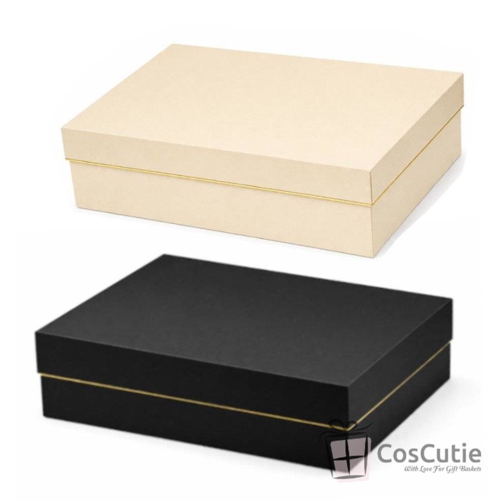 Cutie cadou crem 23x18x6 cm, capac detasabil, carton 425 g/mp