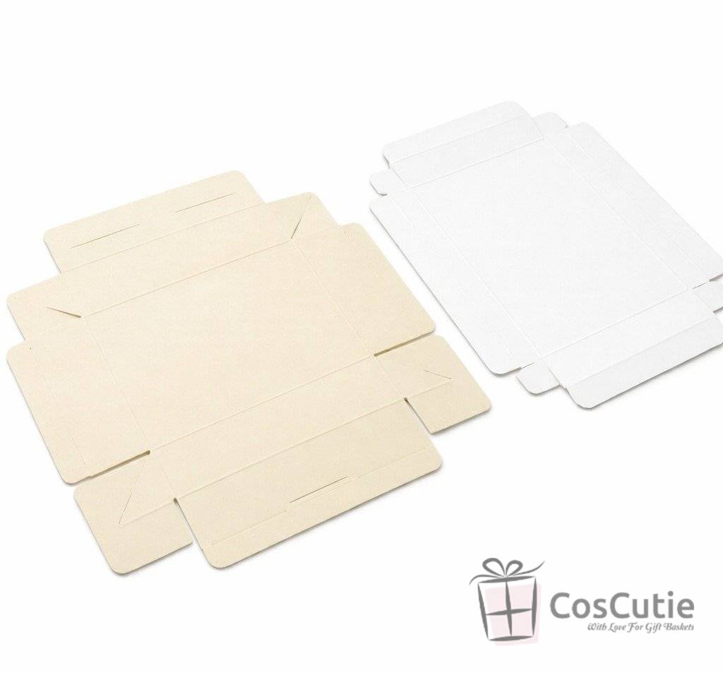 Cutie cadou Crem/Alb 40x25x10cm