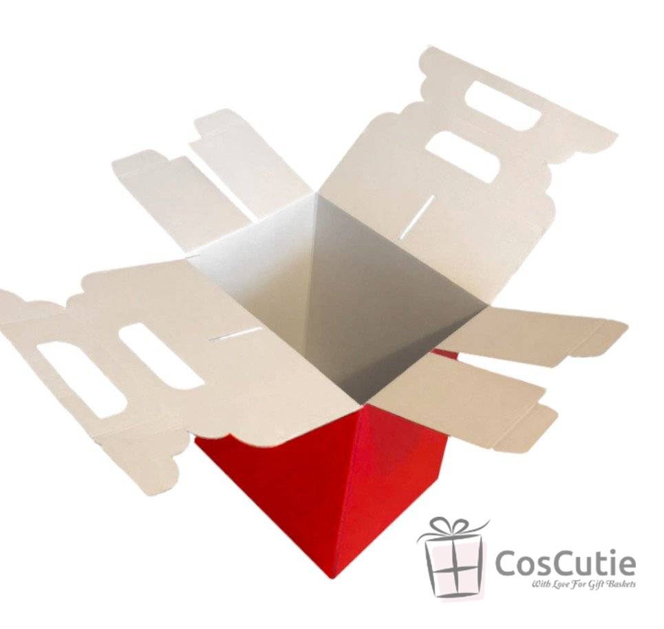 Cutie cadou cu maner 28x20x35cm, Golden Auriu
