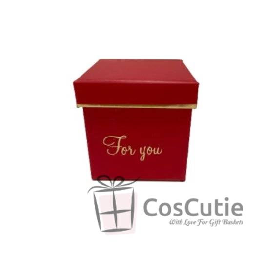 Cutie cadou, For You, 8x8cm