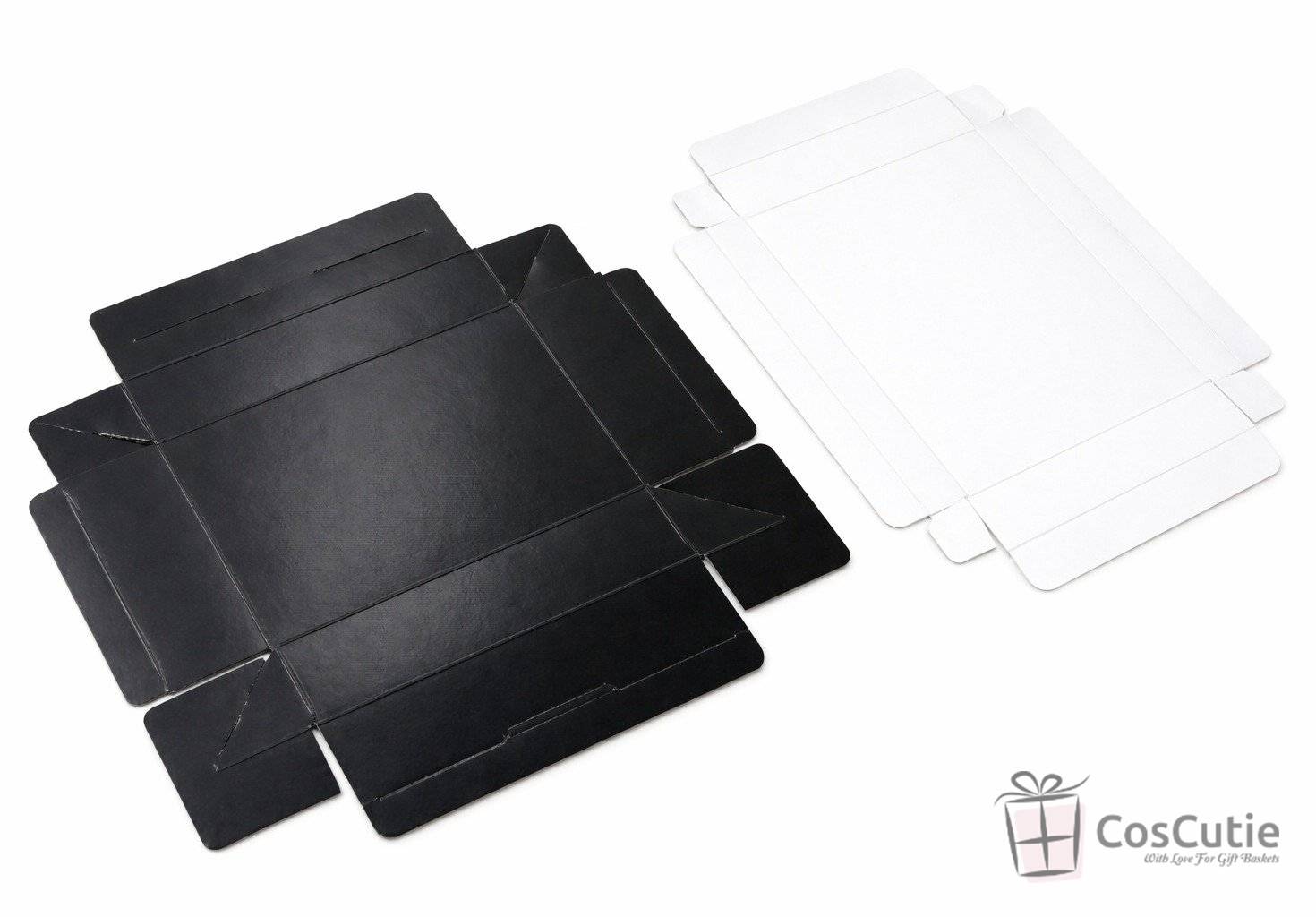 Cutie cadou Negru/Alb 40x25x10cm