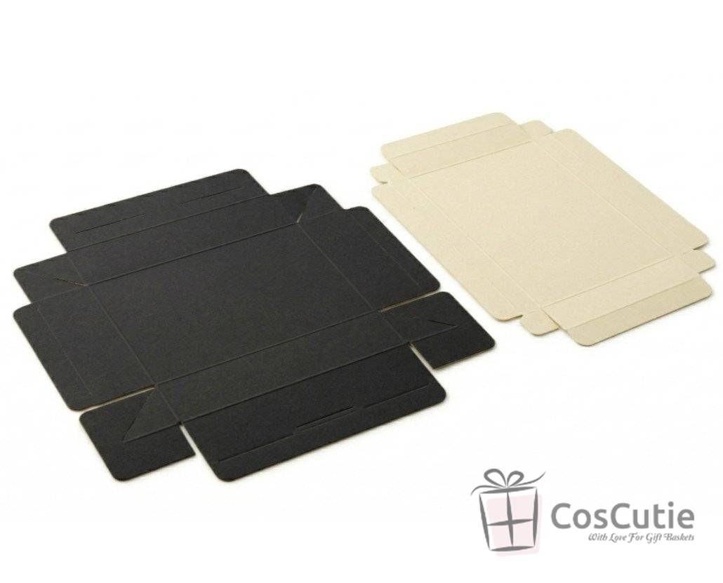 Cutie cadou negru/crem 23x18x6 cm, carton 425 g/mp, soft touch 