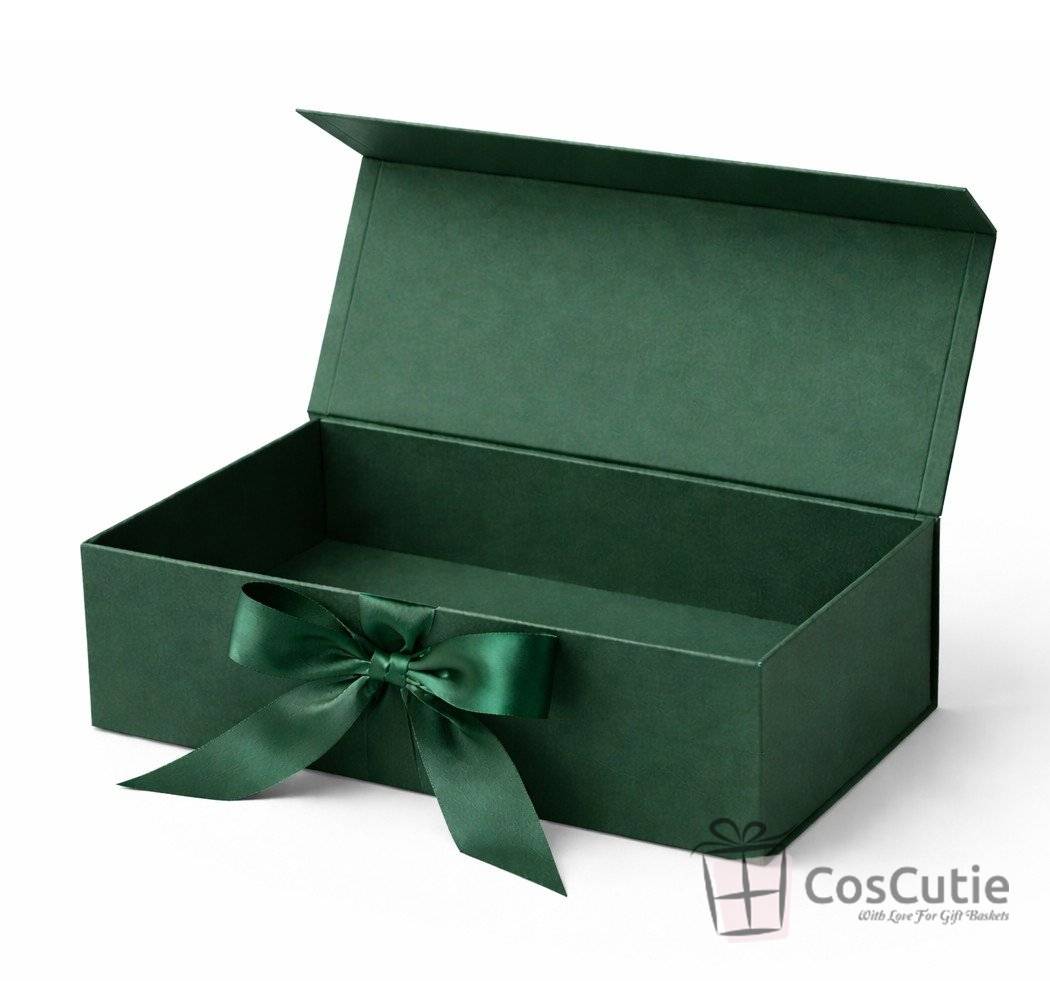  Cutie cadou premium cu inchidere magnetica si fundita 33x25x12cm, diverse culori