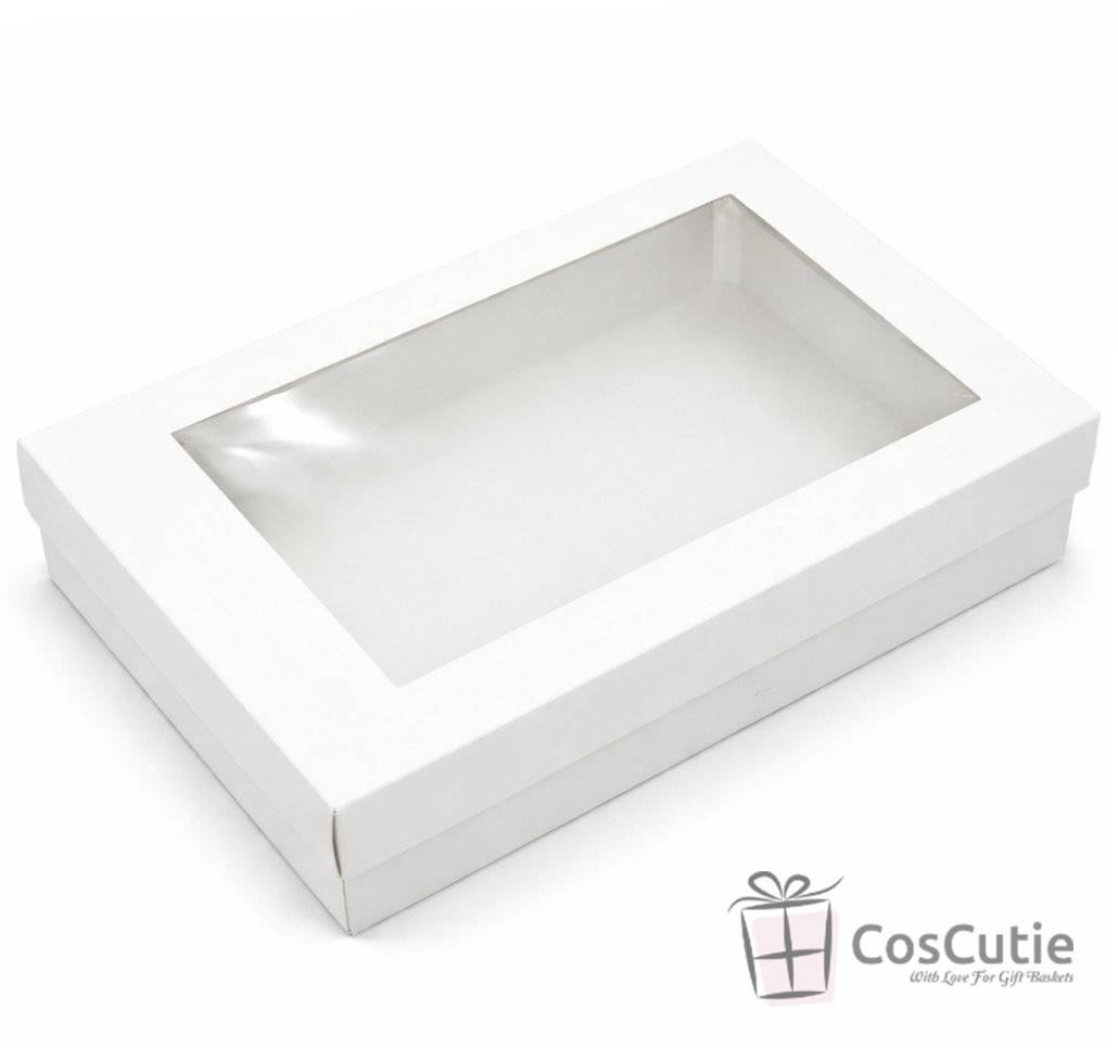 Cutie cadou cu fereastra transparenta, 40x25x10 cm