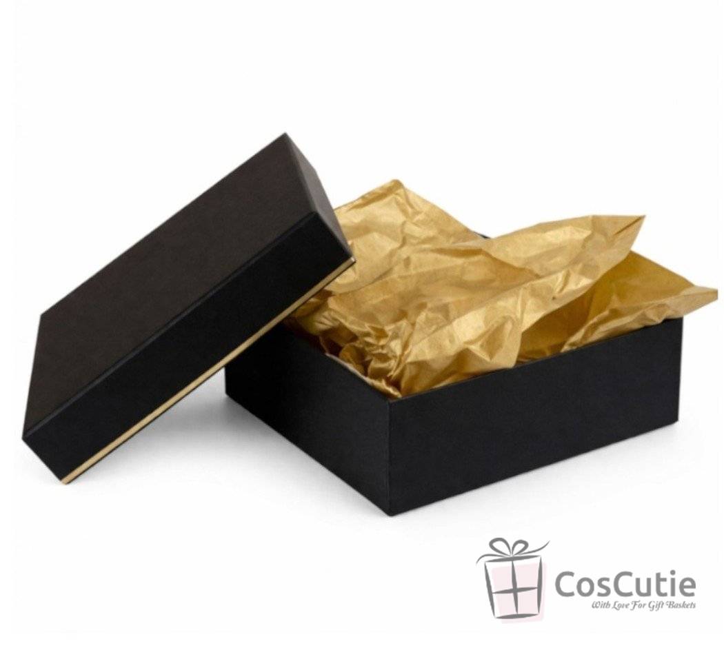 Cutie neagra cadou 29x29x12cm