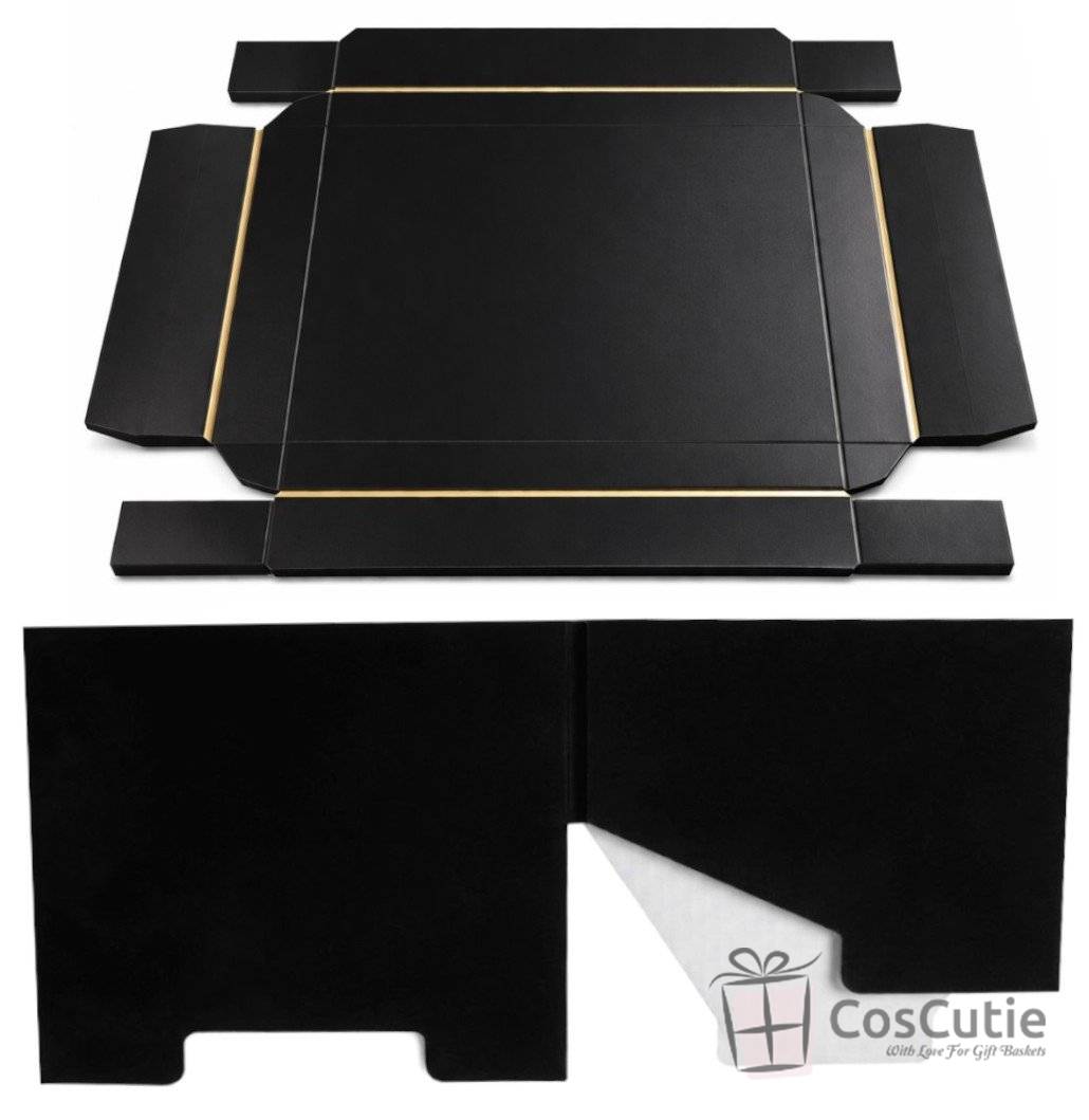 Cutie neagra cadou 29x29x12cm
