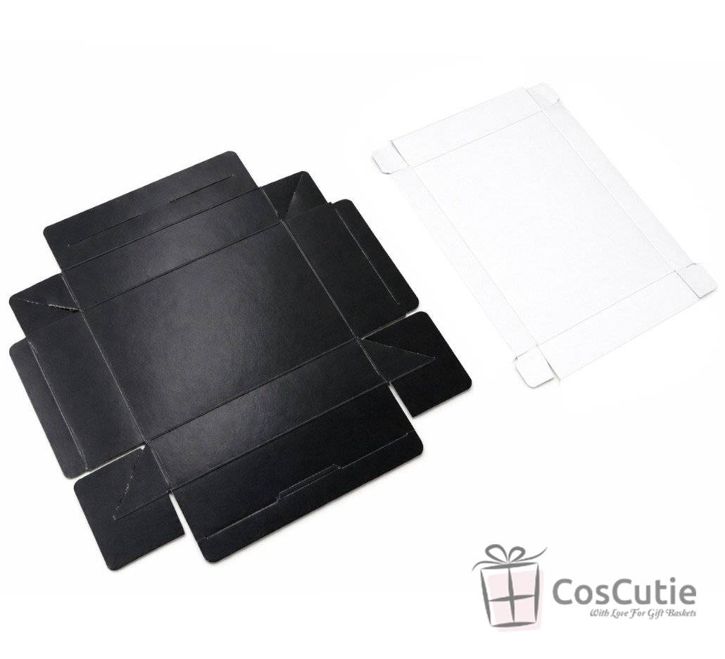 Cutie Neagra capac transparent 40x25x10cm