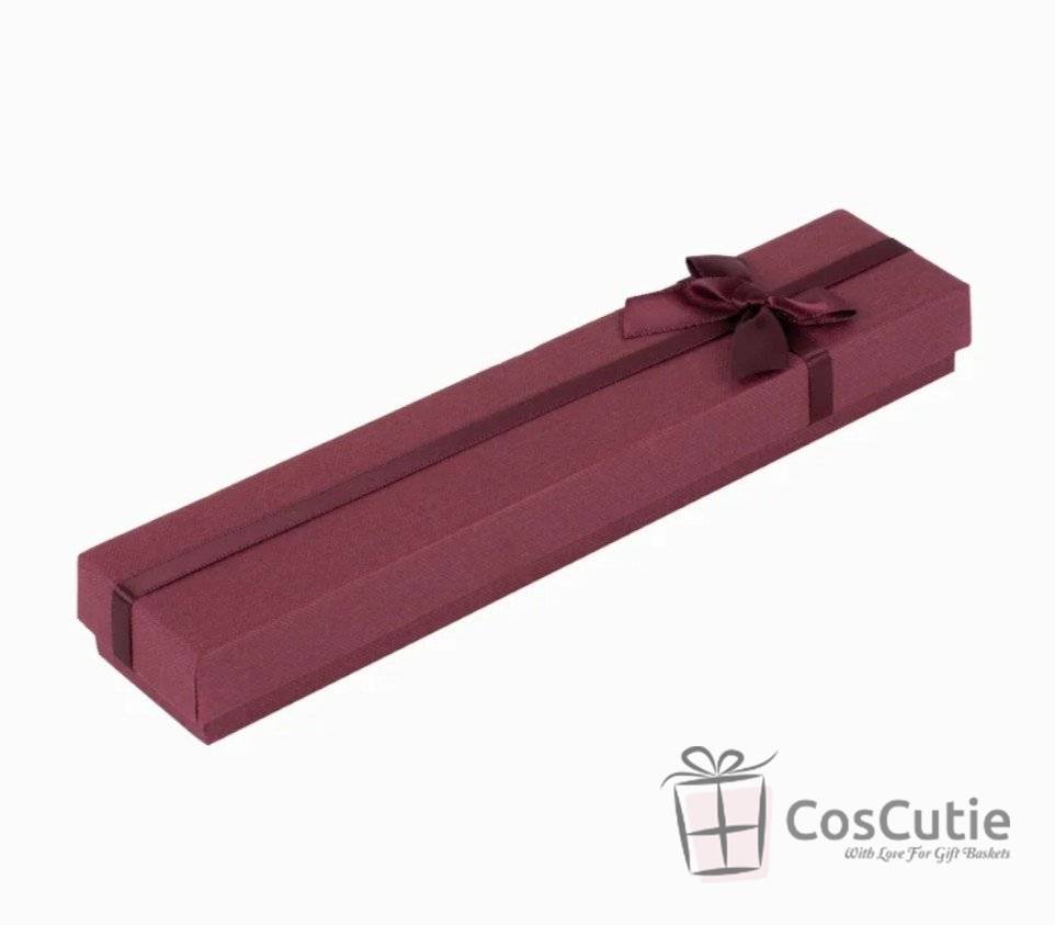 Cutii bijuterii pentru bratari cu fundita satin