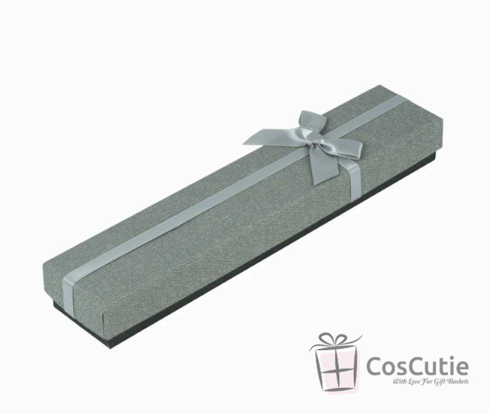 Cutii bijuterii pentru bratari cu fundita satin