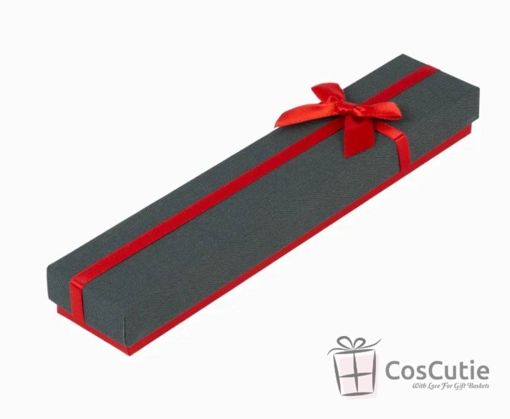 Cutii bijuterii pentru bratari cu fundita satin
