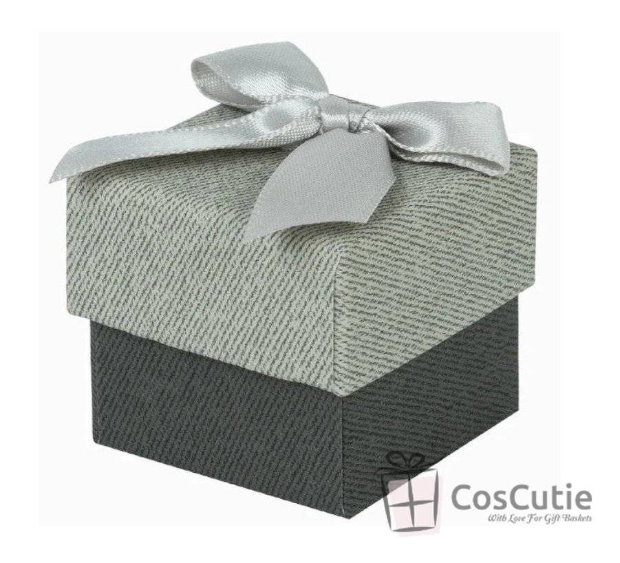 Cutii bijuterii pentru inele si cercei, 4x4 cm, diverse culori