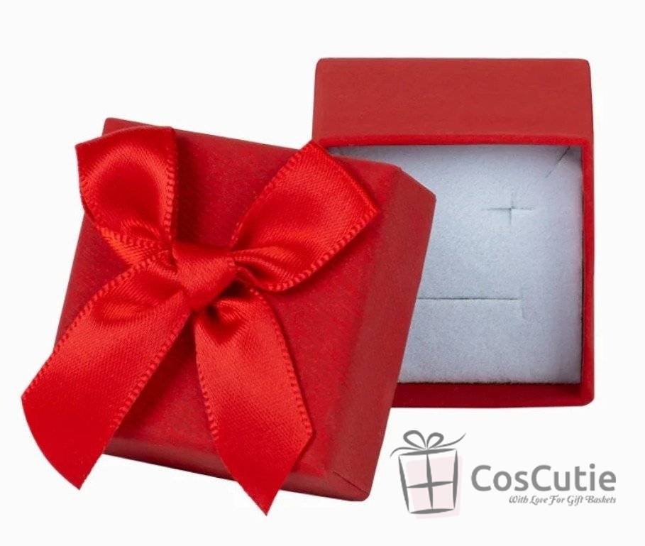 Cutii bijuterii pentru inele si cercei, 5x5 cm