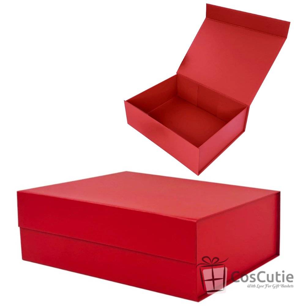 Cutii cadou inchidere magnetica, diverse culori, 28x20x9cm