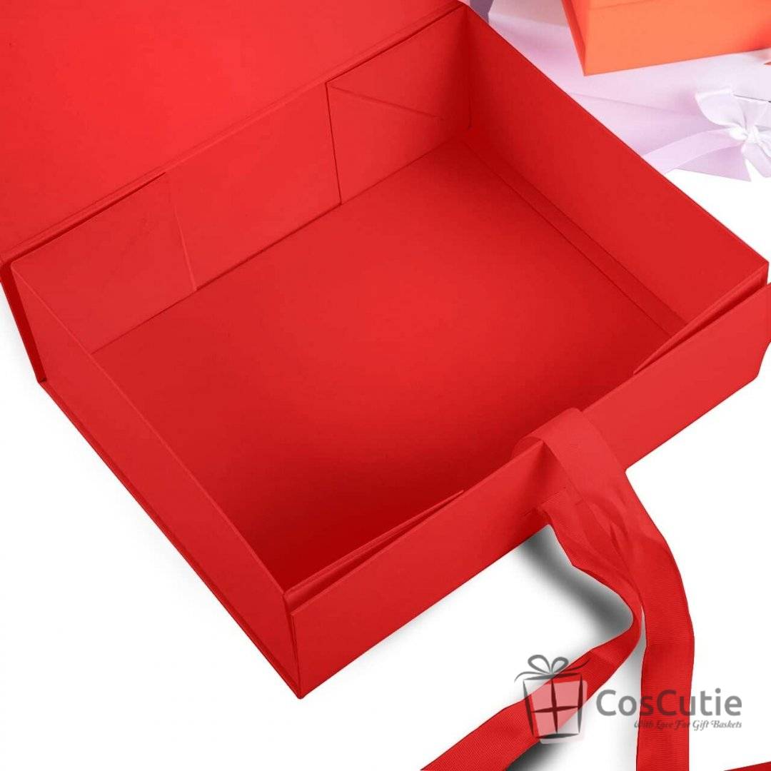 Cutii cadou inchidere magnetica, diverse culori, 39x28x17 cm