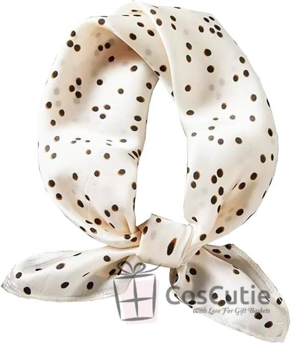 Esarfe matase naturala, Multicolor 53x53cm