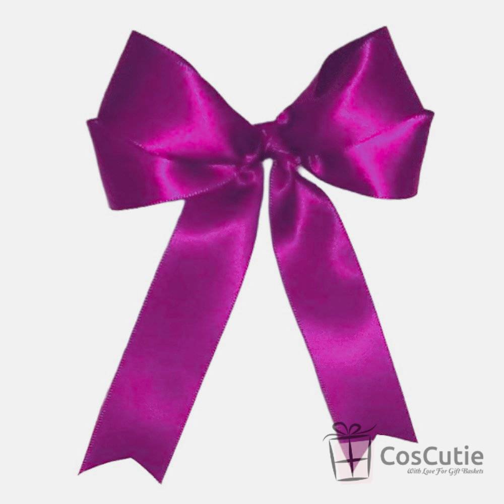 Fundita dubla din panglica satin, 10x15cm, diverse culori