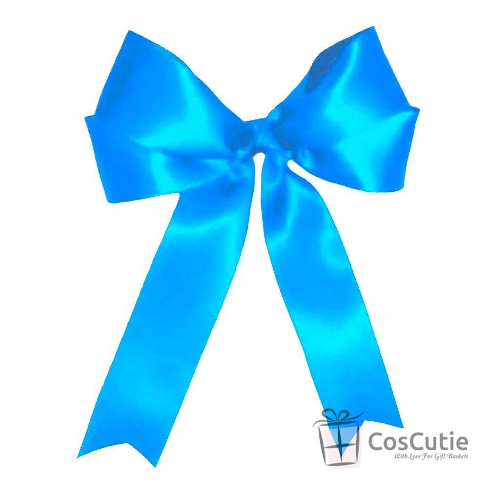 Fundita dubla din panglica satin, 10x15cm, diverse culori