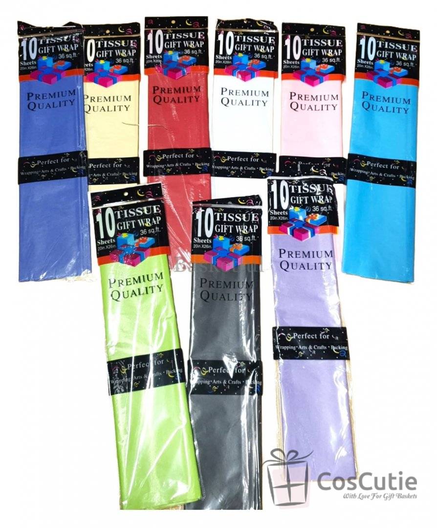 Hartie matase Premium, 50x66cm, 100 coli, culori variate