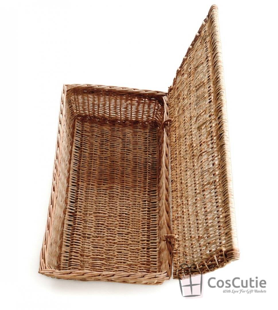 Lada Depozitare din Rachita cu Capac 70x40x23 cm