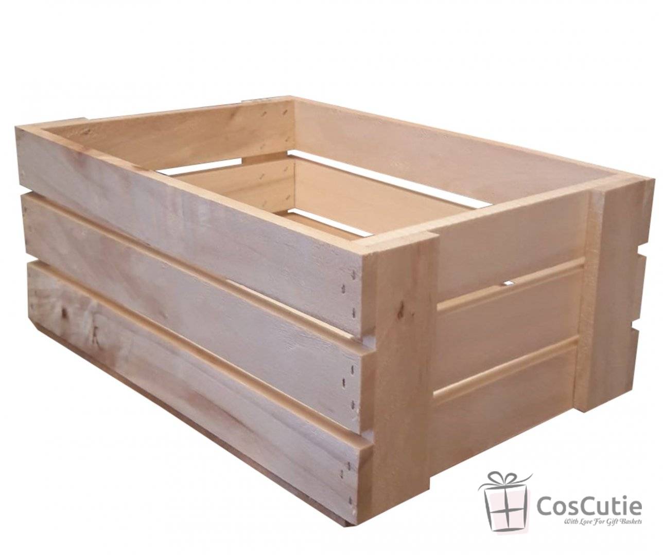 Ladita dreptunghiulara din lemn 40x30x12 cm